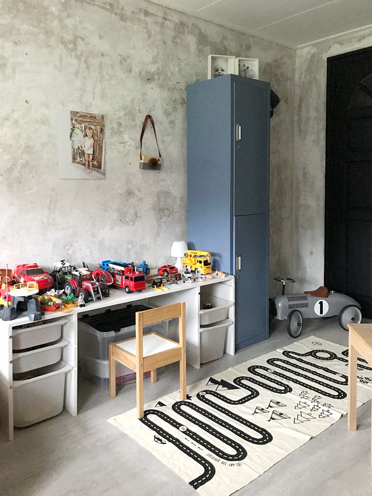 De stoere slaapkamer van Déjan!