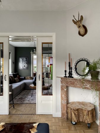 Wonen in een huis met originele details