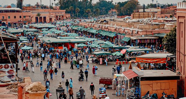 Marrakech, wát een stad