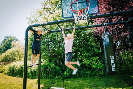 Sporten in eigen tuin op de Playbase